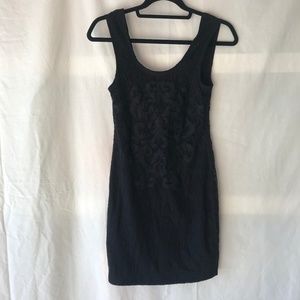 Lovers + Friends Black Sheath dress